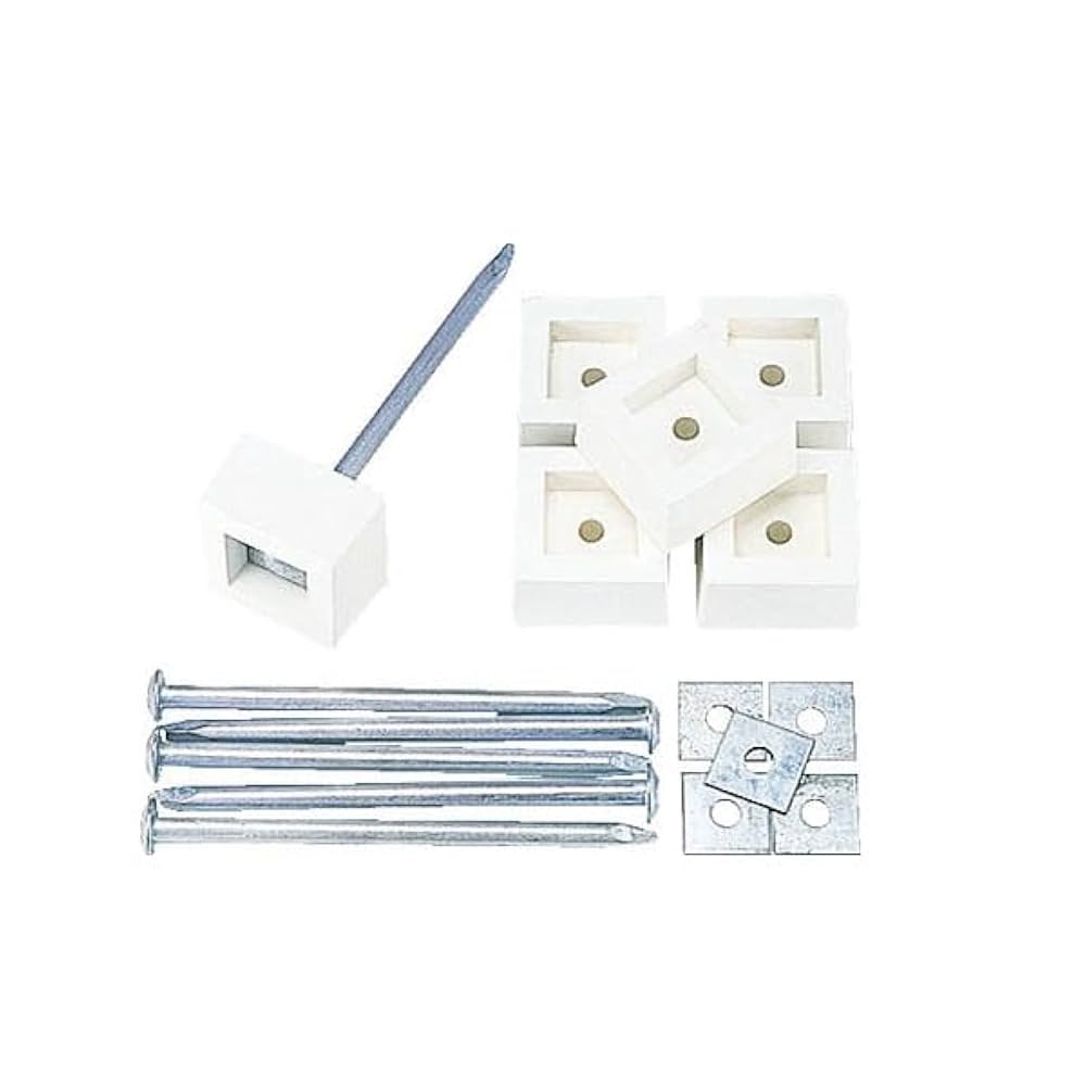 Amazon | 野球 ミズノ ベース付属品 ベース固定用ブロックセット